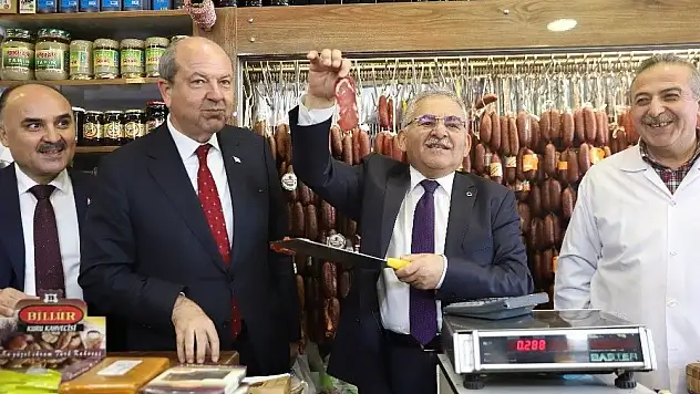 Kayseri, Başbakan Tatar'ı ağırladı