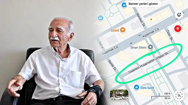Kayseri basınının duayen ismi artık bu sokakta yaşayacak