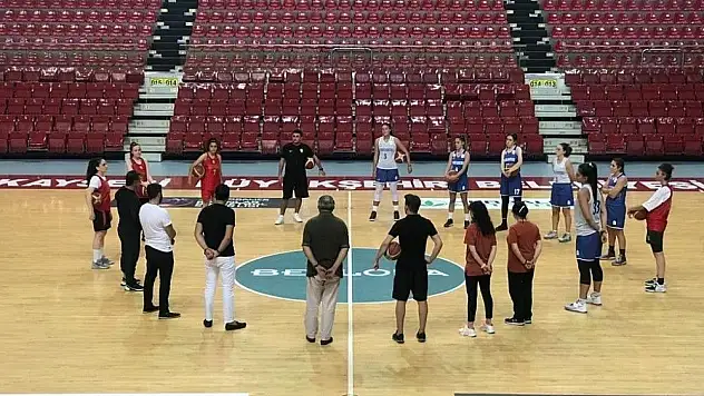 Kayseri Basketbol takımı antrenmanlarına başladı