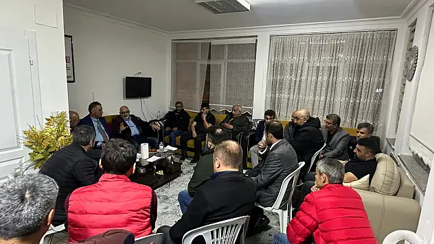 Kayseri Bina Görevlileri Derneği'ne AK Partili Vekil'den ziyaret!