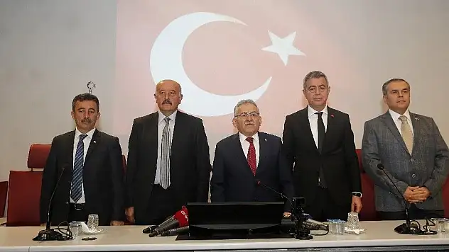 Kayseri Büyükşehir Belediyesi'nden ortak İdlib bildirisi