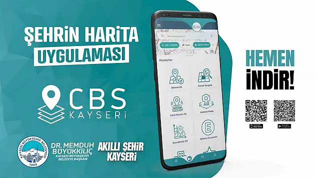 Kayseri'de belediyecilik hizmetleri tek tıkla cebinizde