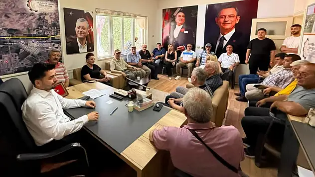 Kayseri CHP'de dikkat çeken buluşma! Gözbaşı için bir araya geldiler
