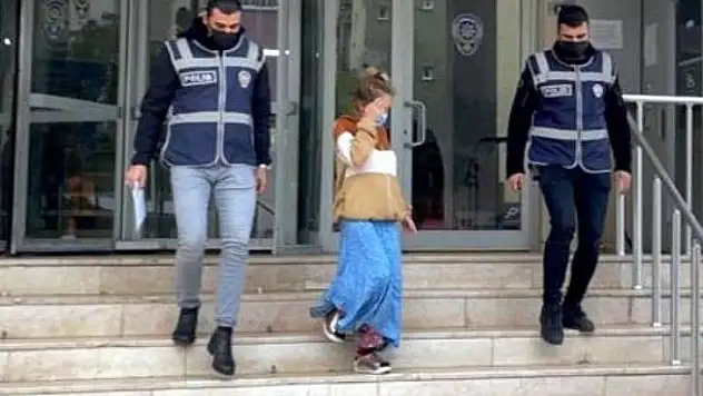 14 yıl hapis cezası bulunan kadın yakalandı