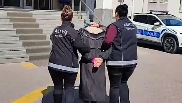 15 yıl cezası bulunan kadın yakalandı