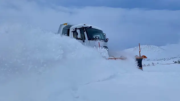 Kayseri'de 155 kırsal mahallenin yolu açıldı!