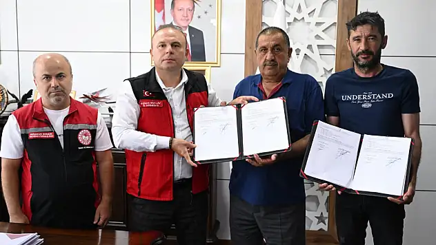 Kayseri'de 2 çiftçiye yüzde 50 destek