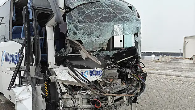 Kayseri'de 22 kişi yaralanmıştı: İşte o kazadan ilk görüntüler