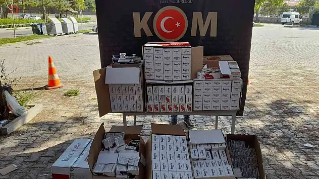 35 kilo kaçak tütün ele geçirildi