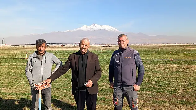 Kayseri'de 4 bin 600 dekarlık alan 19 kişiye kiralandı!