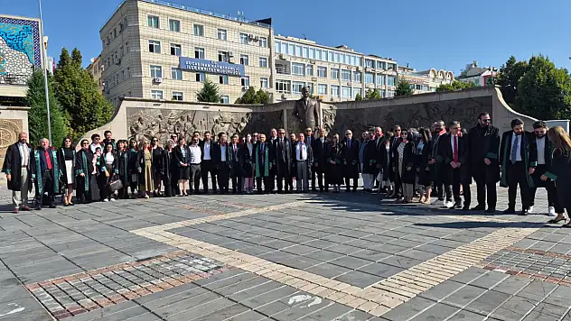 Kayseri'de 43 günlük tatil son buldu! Adli Yıl açılışı yapıldı