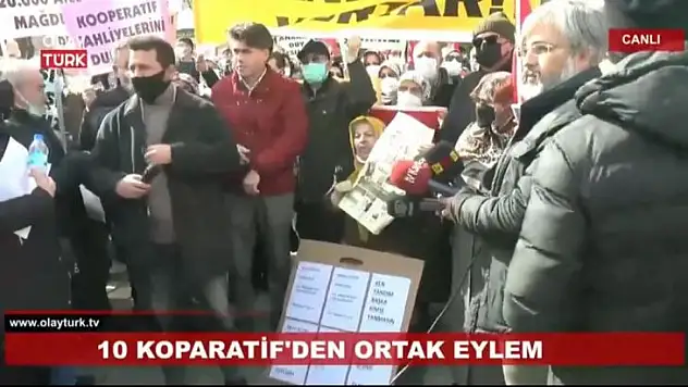 Kayseri Meydanı'nda dikkat çeken eylem: Yeter artık...