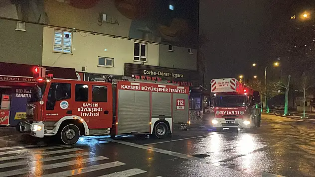 Kayseri'de 6 katlı otelde yangın çıktı! 1 kişi...