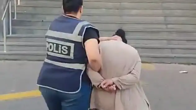 Kayseri'de 75 yıl cezası bulunan 'kadın hırsız' yakalandı