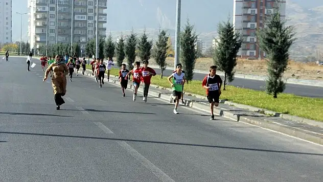 Kayseri'de ağlatan koşu