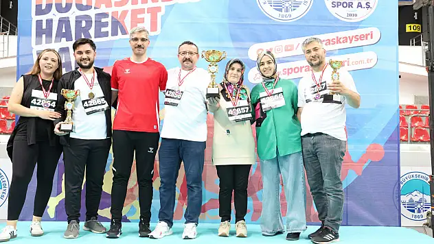 Kayseri'de aileler yarıştı!