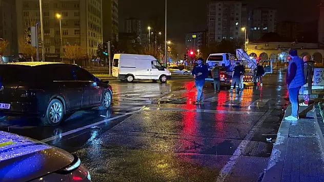Kayseri'de alkollü sürücü kaza yaptı! Ehliyetine el konuldu