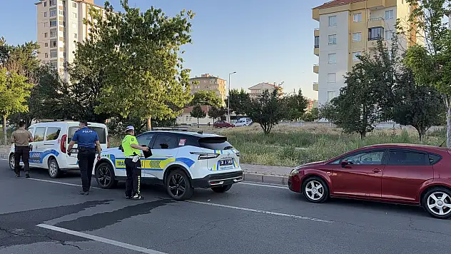 Kayseri'de alkollü sürücüye 25 bin TL ceza