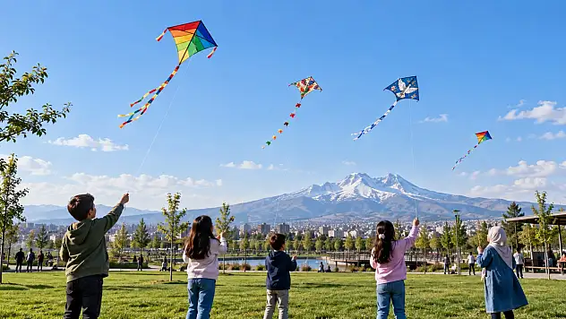 Kayseri'de anlamlı etkinlik: Uçurtmalar çocuklar için uçacak