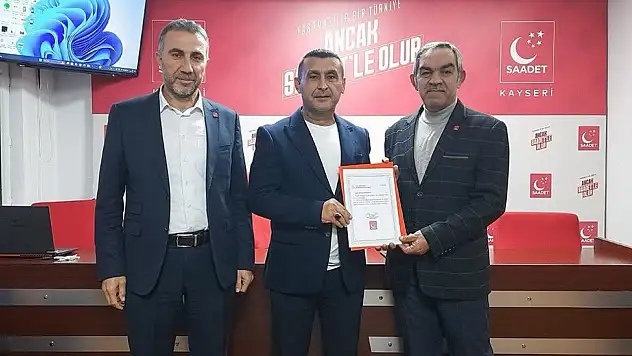 Kayseri'de bayrak değişimi! İşte yeni Başkan...