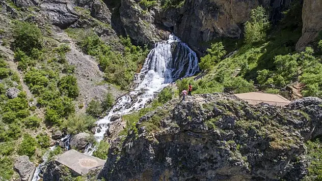 Kayseri'de tatilcilerin yeni gözdesi...