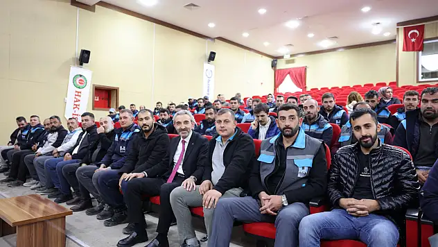 Kayseri'de belediye personeline eğitim