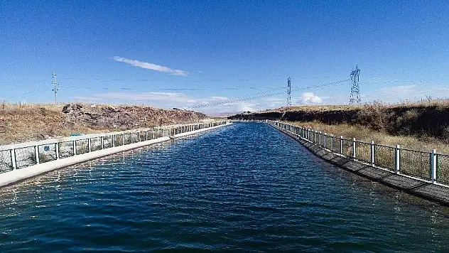 Kayseri'de 714 bin 790 dekar tarım arazisi sulanmaya başladı
