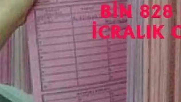 KAYSERİ'DE 239 BİN 828 KİŞİ İCRALIK OLDU