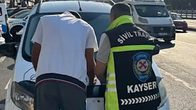 Kayseri'de binlerce sürücüye ceza yağdı