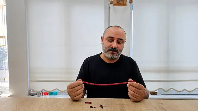 Kayseri'de binlerce tesbih yaptı ama kendisine bir tane ayıramadı