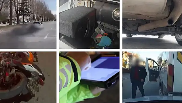 Kayseri'de bir haftada bakın kaç sürücüye modifiyeli araçtan dolayı ceza kesildi!