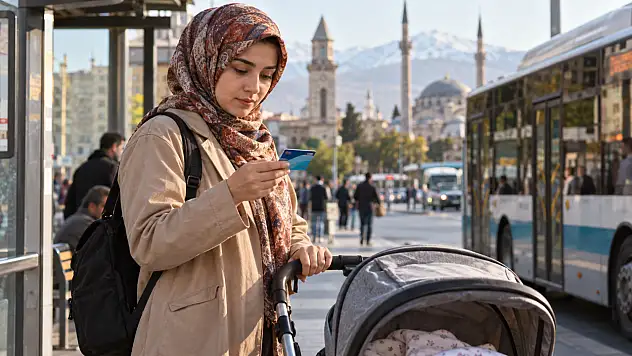 Kayseri'de bu kartı alan anneler ücretsiz biniyor! İşte şartları
