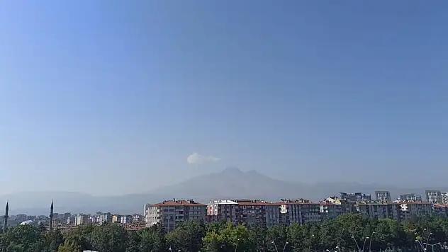 Kayseri'de bugün bizi nasıl bir hava bekliyor? İşte detaylar