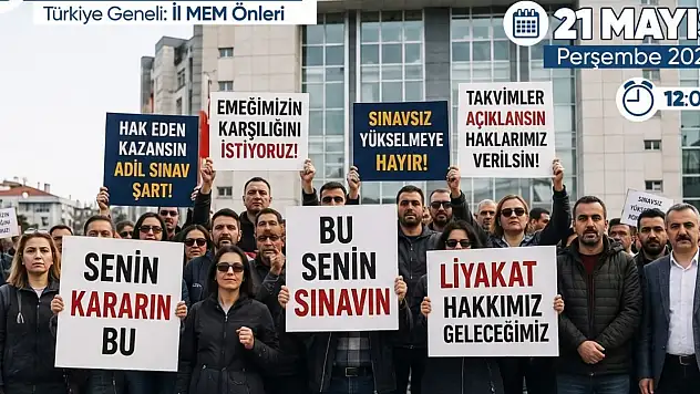 Kayseri'de bugün eylem yapacaklar