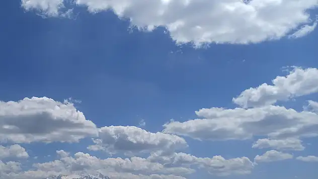 Kayseri'de bugün hava durumu