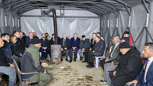 Kayseri'de büyük acı yaşayan aileye Necmettin Erbakan'ın damadından ziyaret!