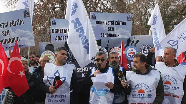 Kayseri'de büyük eylem: Geçinemiyoruz