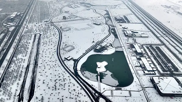 Kayseri'de büyüleyen manzara