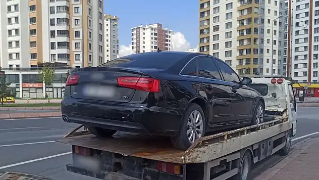 Kayseri'de çakarla şov yapmanın bedeli ağır oldu