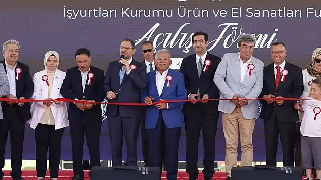 Kayseri'de ceza infaz kurumu atölyeleri halka açıldı