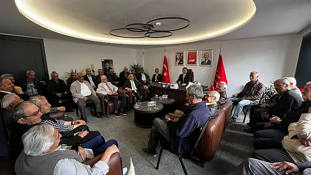 Kayseri'de CHP emektarları buluştu
