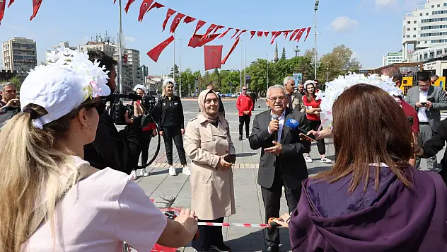 Kayseri'de 'Çiçek Anneler Bisiklet Turu' tamamlandı!