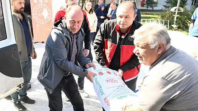 Kayseri'de çiftçilere tohum dağıtıldı