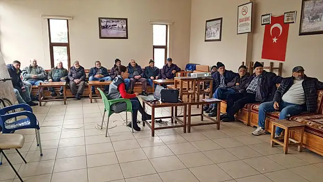 Kayseri'de çiftçiye eğitimler sürüyor