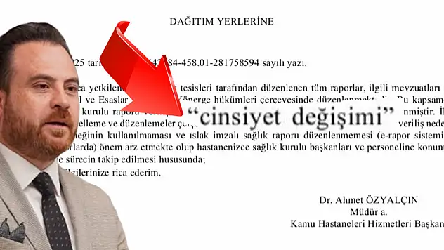 Kayseri'de 'cinsiyet değişimi' iddiası!