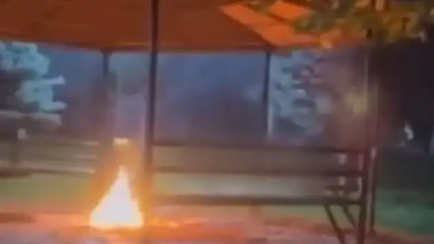 Kayseri'de çocukların yaktığı ateş patladı! 4 çocuk...