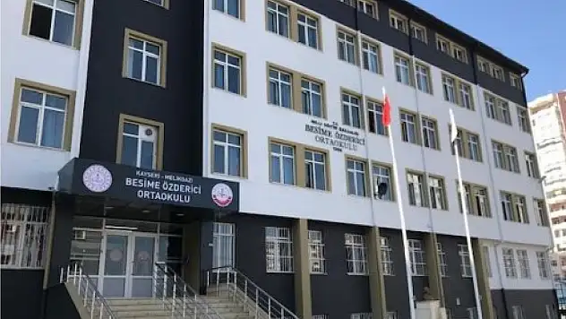 Kayseri'deki o okul yeniden yapılacak