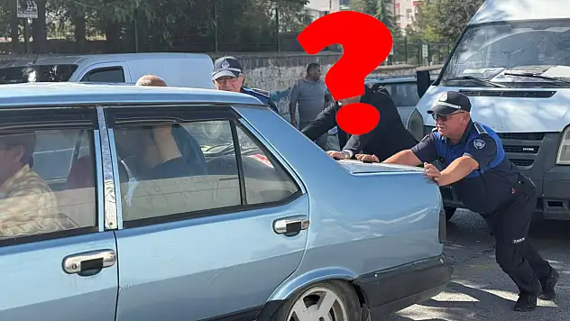 Kayseri'de dikkat çeken görüntü! Başkana bu yapılır mı?