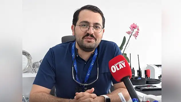 Kayseri'de diş hekiminden 'Ağrı başlayınca gelmeyin' çağrısı