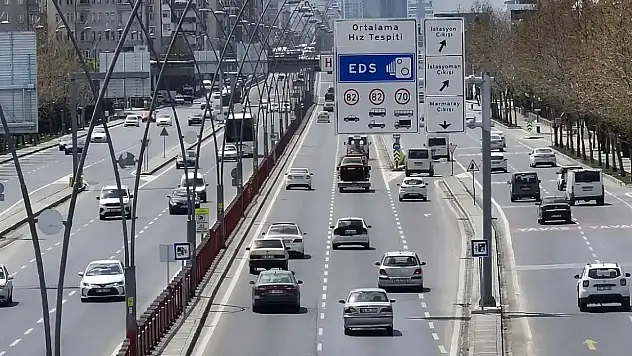Kayseri'de EDS dönemi başlıyor! İşte hız ve kırmızı ışık denetimi yapılacak yollar